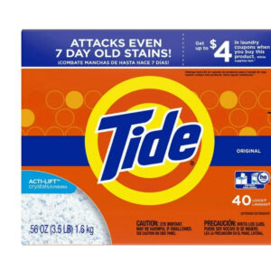 Tide Original Powder Detergent(3.7lbx6)